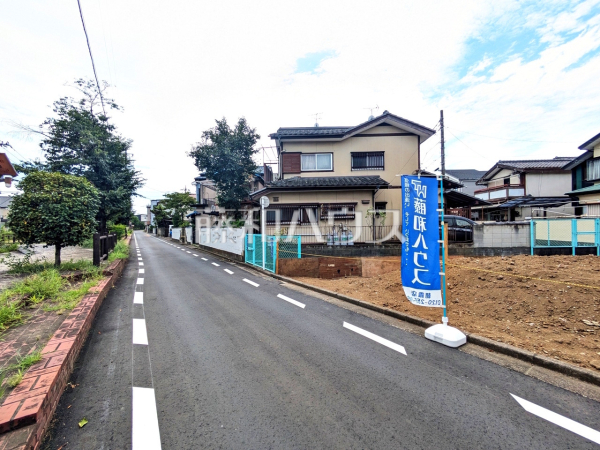 接道状況および現場風景 【志木市中宗岡5丁目】 接道状況および現場風景 【志木市中宗岡5丁目】