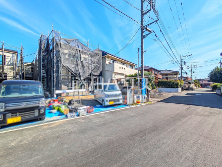 接道状況および現場風景 【日野市三沢】/撮影日2026/10/17
