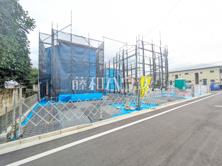 接道状況および現場風景 【日野市三沢】/撮影日2026/09/12