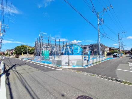 接道状況および現場風景 【日野市三沢】/撮影日2026/09/14