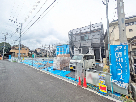接道状況および現場風景 【日野市三沢】/撮影日2026/09/12