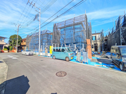 接道状況および現場風景 【日野市三沢】/撮影日2026/10/17
