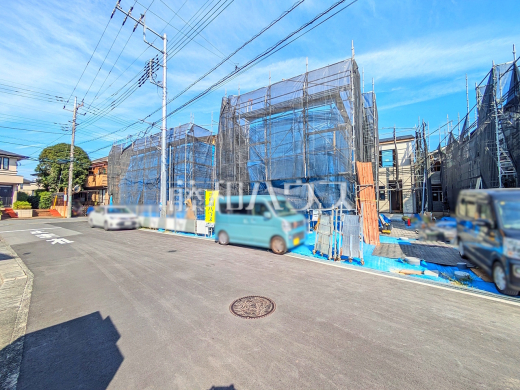 接道状況および現場風景 【日野市三沢】