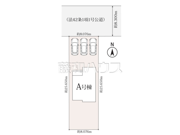 全体区画図 【北名古屋市北野天神】 全体区画図 【北名古屋市北野天神】