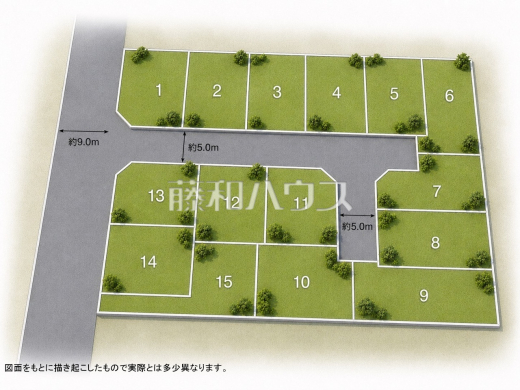造成完了予想図 【小平市仲町】