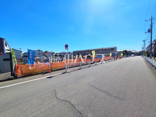 接道状況および現場風景 【小平市仲町】