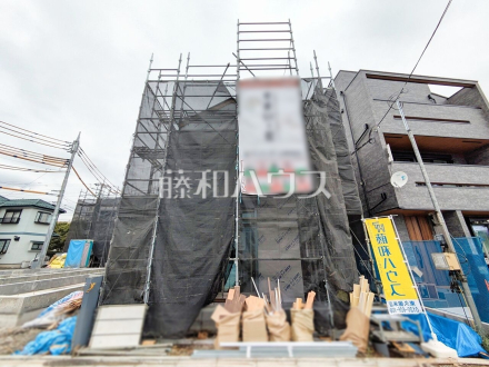 5号棟 外観 【西東京市中町6丁目】 建物のプレゼンをさせていただきますので、実際の完成イメージを思い描いていただくことができます。お気軽にお問合せ下さい /撮影日2026/09/10