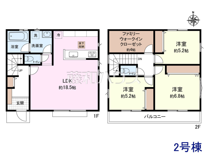 建物プラン例(間取図)