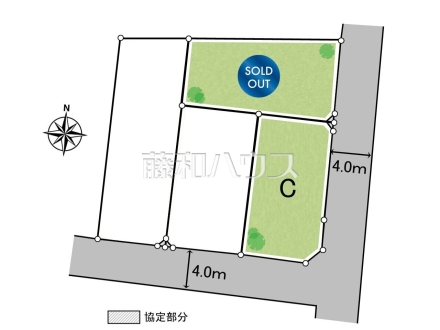 区画図 【八王子市東浅川町】