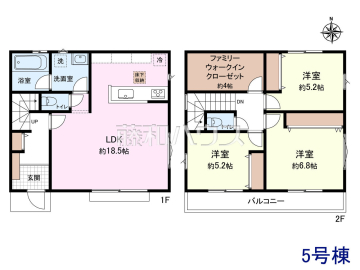 建物プラン例(間取図)