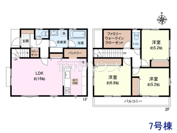 建物プラン例(間取図)