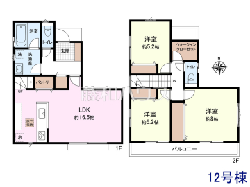 建物プラン例(間取図)
