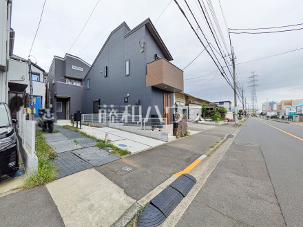 接道状況および現場風景 【八王子市高倉町】/撮影日2026/08/27
