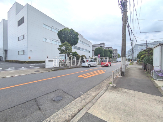 接道状況および現場風景 【八王子市高倉町】