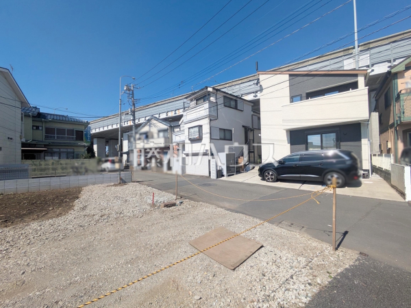 接道状況および現場風景 【調布市深大寺元町2丁目】 接道状況および現場風景 【調布市深大寺元町2丁目】