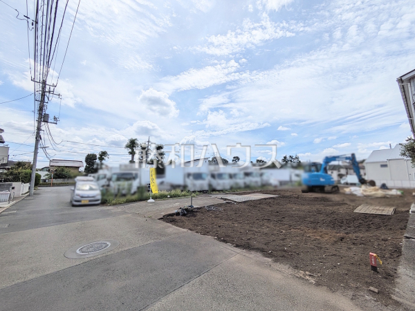 接道状況および現場風景 【調布市深大寺元町2丁目】 接道状況および現場風景 【調布市深大寺元町2丁目】