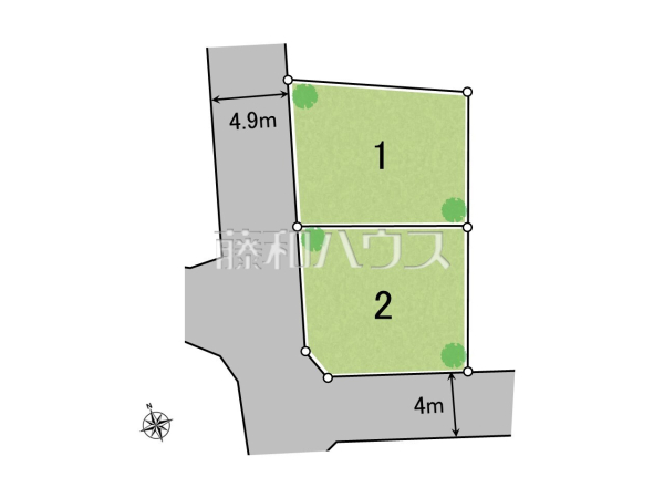 全体区画図 【板橋区赤塚6丁目】 全体区画図 【板橋区赤塚6丁目】
