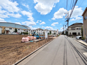 接道状況および現場風景