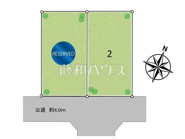 全体区画図 【日野市日野台5丁目】 全体区画図 【日野市日野台5丁目】