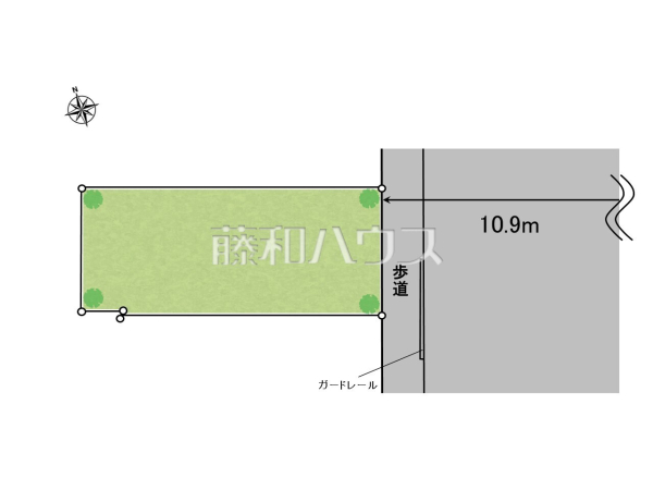 区画図 【板橋区常盤台3丁目】 区画図 【板橋区常盤台3丁目】