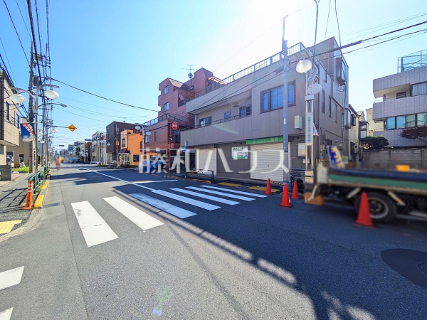 接道状況および現場風景 【板橋区常盤台3丁目】 接道状況および現場風景 【板橋区常盤台3丁目】