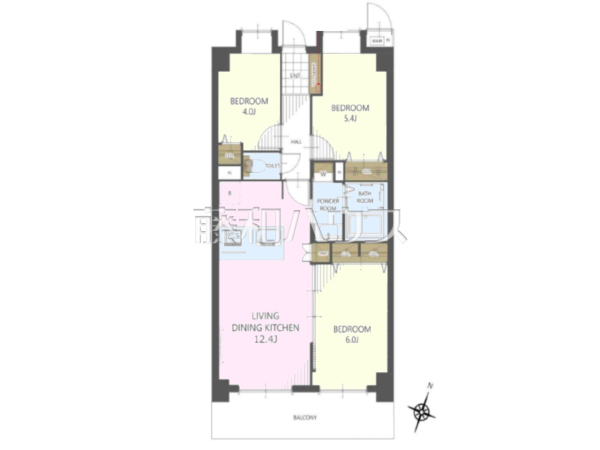 間取図 【ライオンズマンション豊田旭が丘】 間取図 【ライオンズマンション豊田旭が丘】