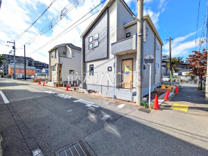 接道状況および現場風景