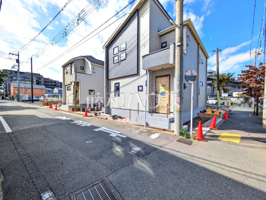 接道状況および現場風景 【立川市若葉町1丁目】