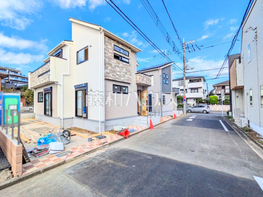 接道状況および現場風景 【立川市若葉町1丁目】