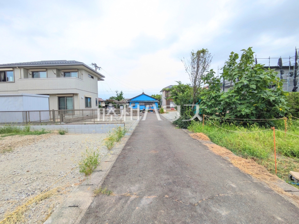 接道状況および現場風景 【春日井市美濃町3丁目】 接道状況および現場風景 【春日井市美濃町3丁目】