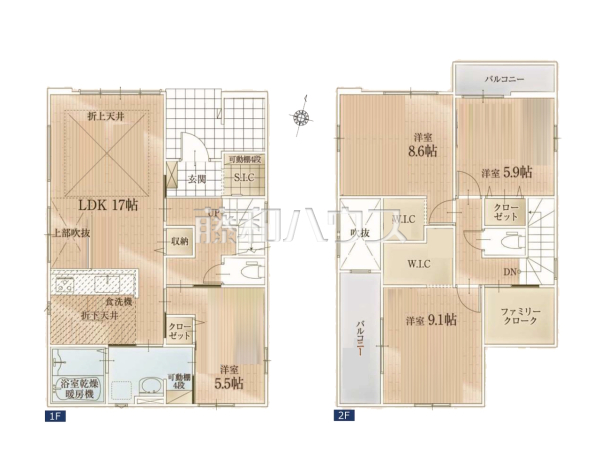 間取図 【富士見市水谷東2丁目】 間取図 【富士見市水谷東2丁目】