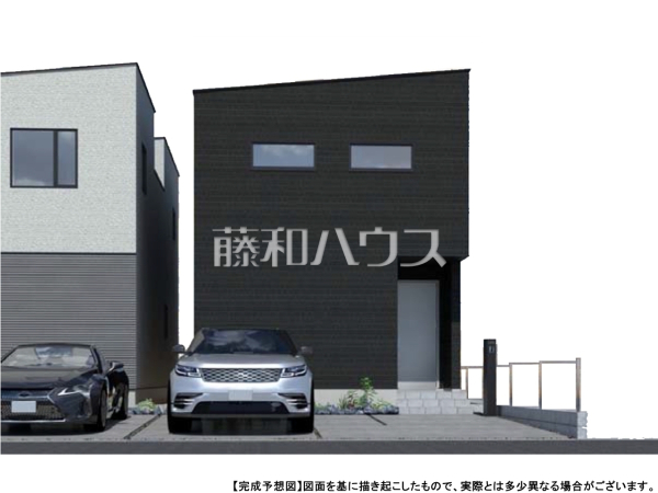 1号棟 完成予想図(外観) 【名古屋市北区中味鋺3丁目】 1号棟 完成予想図(外観) 【名古屋市北区中味鋺3丁目】