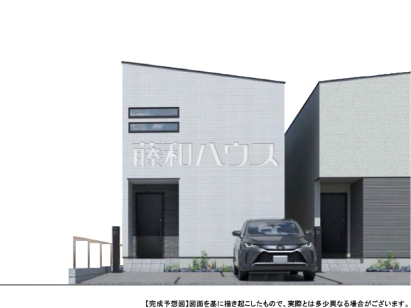 3号棟 完成予想図(外観) 【名古屋市北区中味鋺3丁目】 3号棟 完成予想図(外観) 【名古屋市北区中味鋺3丁目】