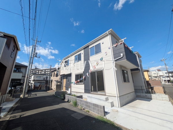 接道状況および現場風景 【所沢市向陽町】 接道状況および現場風景 【所沢市向陽町】