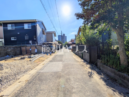 接道状況および現場風景 【春日井市高座台4丁目】/撮影日2026/10/09