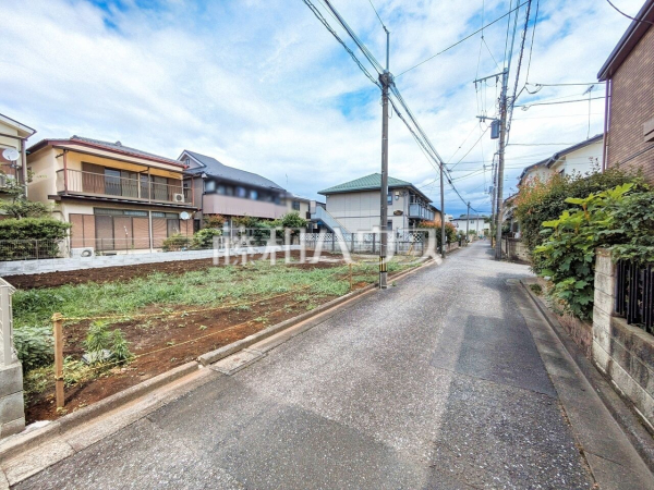 接道状況および現場風景 【府中市朝日町1丁目】 接道状況および現場風景 【府中市朝日町1丁目】