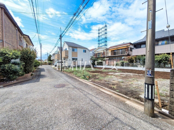 接道状況および現場風景 【府中市朝日町1丁目】 接道状況および現場風景 【府中市朝日町1丁目】