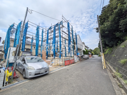 接道状況および現場風景 【日野市百草】/撮影日2026/08/21