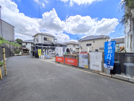 接道状況および現場風景 【日野市百草】/撮影日2026/08/06