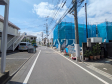 接道状況および現場風景 【多摩市一ノ宮2丁目】 接道状況および現場風景 【多摩市一ノ宮2丁目】