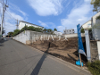 接道状況および現場風景 【三鷹市中原4丁目】 接道状況および現場風景 【三鷹市中原4丁目】