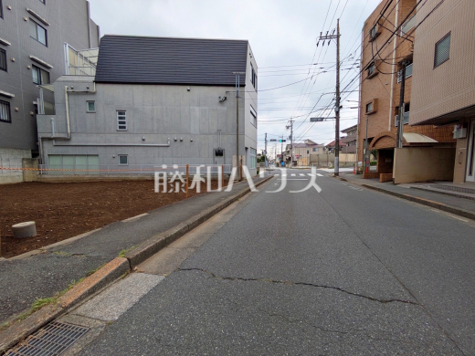 接道状況および現場風景 【日野市日野本町3丁目】