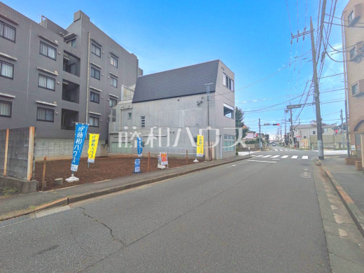 接道状況および現場風景 【日野市日野本町3丁目】