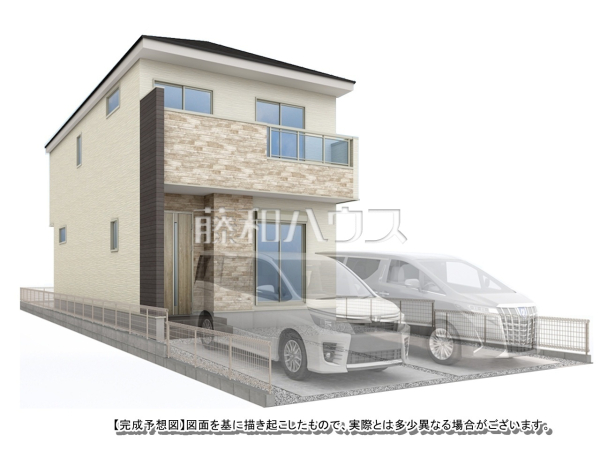 完成予想図(外観) 【春日井市上条町9丁目】 完成予想図(外観) 【春日井市上条町9丁目】