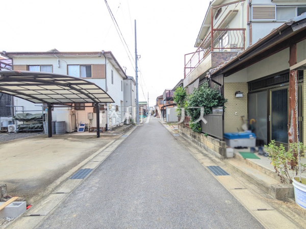 接道状況および現場風景 【春日井市上条町9丁目】 接道状況および現場風景 【春日井市上条町9丁目】