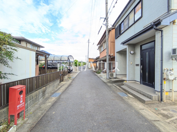 接道状況および現場風景 【春日井市上条町9丁目】 接道状況および現場風景 【春日井市上条町9丁目】