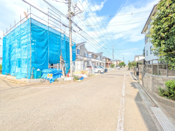 接道状況および現場風景 【小平市小川西町5丁目】 接道状況および現場風景 【小平市小川西町5丁目】