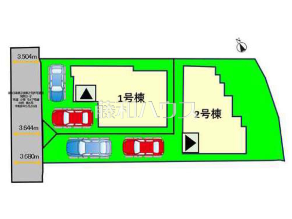 全体区画図 【福岡市中央区小笹5丁目】 全体区画図 【福岡市中央区小笹5丁目】