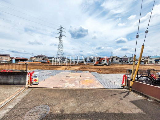 接道状況および現場風景 【東村山市恩多町5丁目】