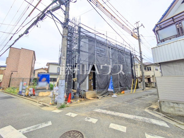 接道状況および現場風景 【富士見市上沢1丁目】 接道状況および現場風景 【富士見市上沢1丁目】
